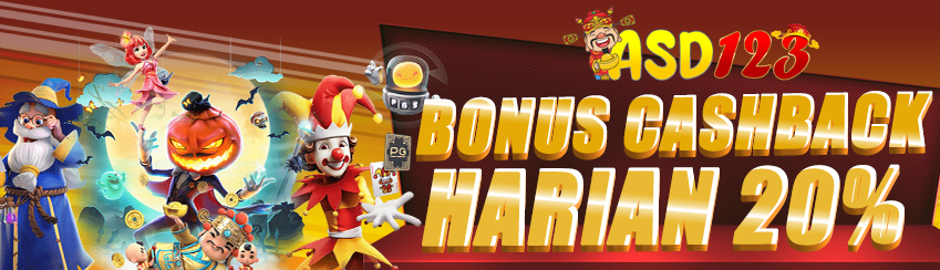 BONUS CASHBACK HARIAN 20%